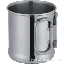 10oz Stainless Steel Camping Cup with Handle